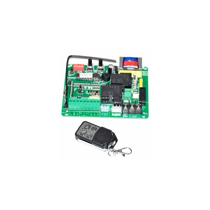 CENTRAL ELECTRONICA PARA MOTOR PUERTA CORREDERA CON CONTROL REMOTO
220 VAC 370W A 1000W