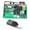 CENTRAL ELECTRONICA PARA MOTOR PUERTA CORREDERA CON CONTROL REMOTO
220 VAC 370W A 1000W