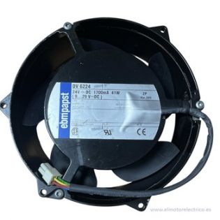 VENTILADOR AXIAL RECUPERADO DV6224 24V 41W EBMPAPST 