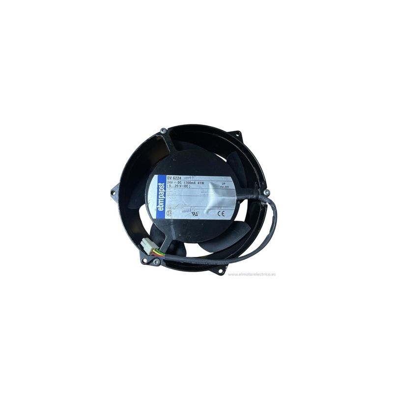 VENTILADOR AXIAL RECUPERADO DV6224 24V 41W EBMPAPST 