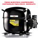 COMPRESOR SC15CLX MONO 220V R-404 DANFOSS -SECOP -50HZ BAJA TEMPERATURA