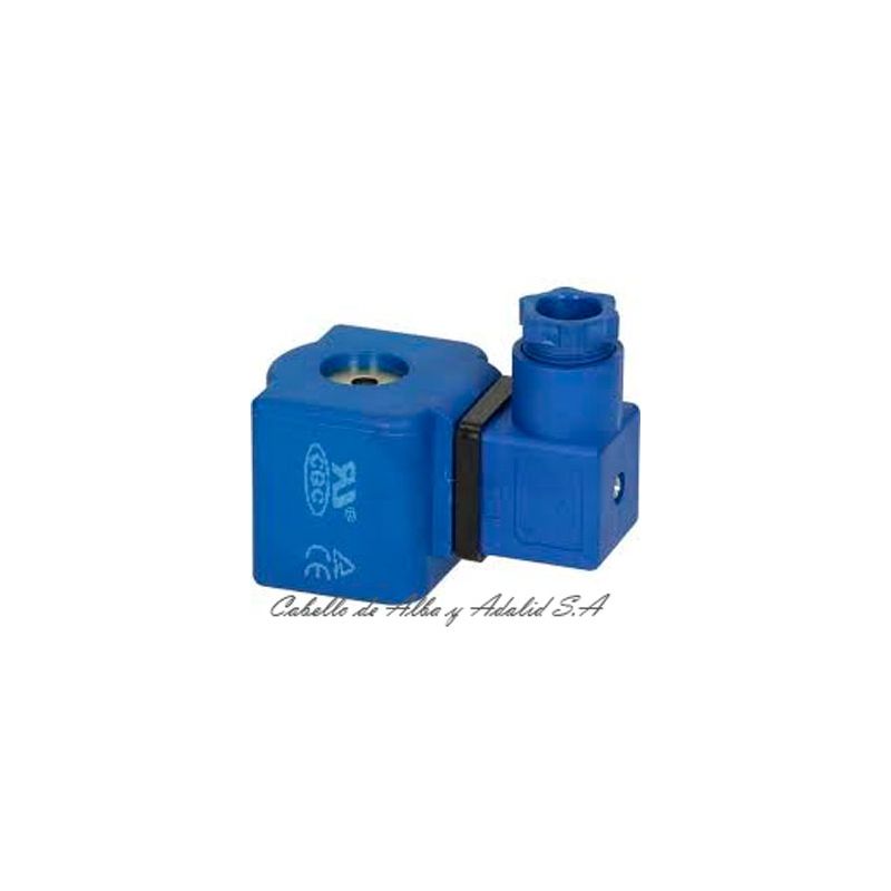 Bobina Sanhua para electroválvulas MDF, 220 V CA, 12 W, IP65, MQ-A0322G-000001 con enchufe