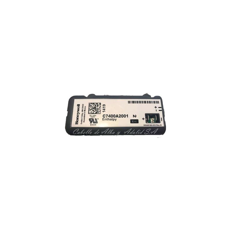 C7250A1001  HONEYWELL CONTROLADOR DE ENTALPIA DIGITAL ( HUMEDAD /TEMPERATURA)PARA USO CON DISPOSITIVOS S-BUS Y CONTROLADOR DE EC