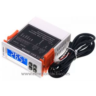 TERMOSTATO DIGITAL STC-8080A+ 220 VTS CON DESESCARCHE ELECTRICO, DOBLE RELE
