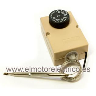 TERMOSTATO PRODIGY F/2000. CON BULBO Y CAPILAR PARA FRIGORIFICOS