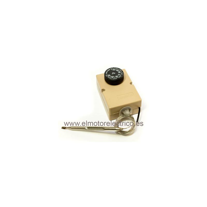 TERMOSTATO PRODIGY F/2000. CON BULBO Y CAPILAR PARA FRIGORIFICOS