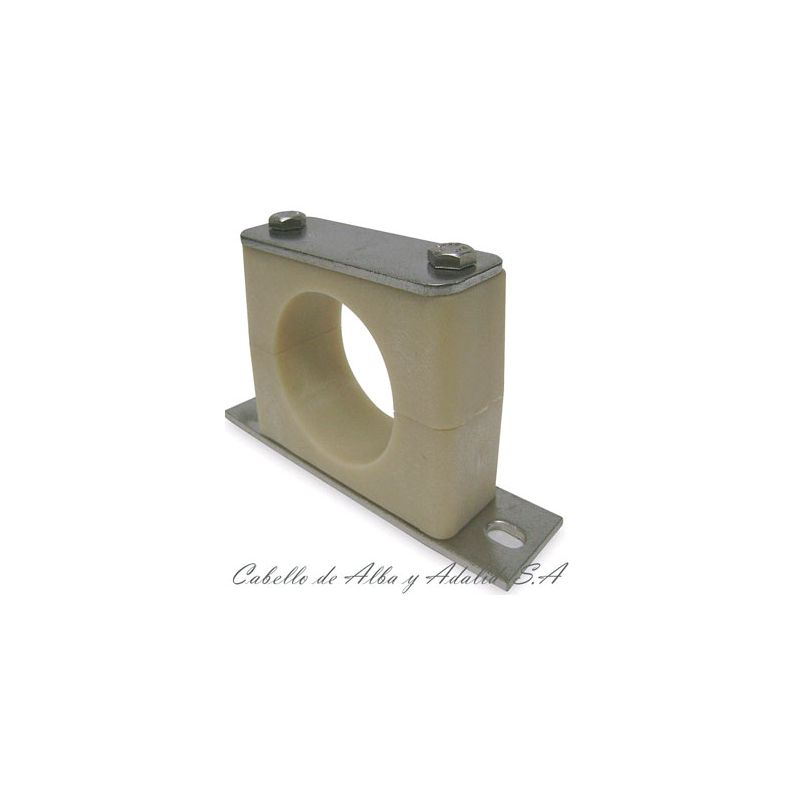 ABRAZADERA PARA TUBERIAS EN POLIPROPILENO  C8    57mm