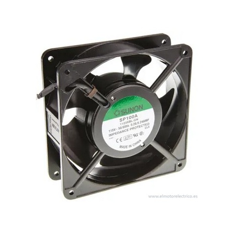 VENTILADOR CUADRO 115V 120x120x38mm 22W SUNON