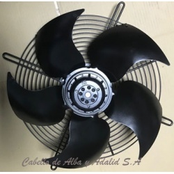 VENTILADOR AXIAL HRB/4-350-BN 0.13 KW 1400 RPM MONO 220 VTS 50 HZ  SP ASPIRANTE DIAMETRO 350MM