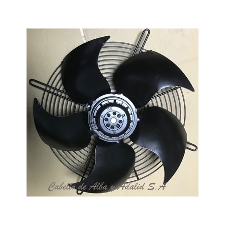 VENTILADOR AXIAL HRB/4-350-BN 0.13 KW 1400 RPM MONO 220 VTS 50 HZ  SP ASPIRANTE DIAMETRO 350MM