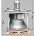 MOTOR VENTILADOR CENTRIFUGO DE OCASION  DE 11KW 900 RPM 380V 24000 M3