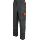 PANTALON MULTIBOLSILLOS TAPETAS BICOLOR 65% POL. 35% ALG. WT