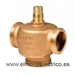 VALVULA 3 VIAS DN32 VG37802PT 1 1/4" RECTA