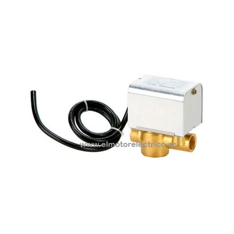 VALVULA 3 VIAS MOTORIZADA 4793 05 3/4" CON CABLE 5 HILOS GENEBRE