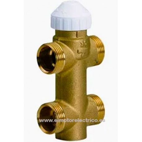VALVULA DE ZONA MOTORIZADA DE  4 VIAS MACHO 1/2" FERCO V40M