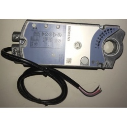 ACTUADOR DE COMPUERTA GCA166.1E SIEMENS 24V SEÑAL POSICIONAMIENTO 0.10VCC PA18NM APERTURA CON MOTOR 90S CIERRE CON RESORTE 15S, 