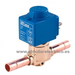 VALVULA SOLENOIDE CASTEL 1068/3A6 3/8 SOLDAR 220V 8W 