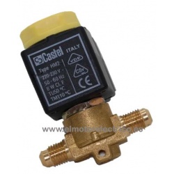 VALVULA SOLENOIDE CASTEL 1020/2A6 1/4 ROSCAR 8W 220V 