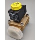 VALVULA SOLENOIDE CASTEL 1132/06A6 PARA  AGUA C/BOBINA 3/4" 