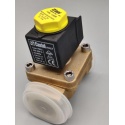 VALVULA SOLENOIDE CASTEL 1132/06A6 PARA  AGUA C/BOBINA 3/4" 