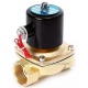 VALVULA SOLENOIDE 1" ELECTRICA 220V 80 ºC DE 0-10KG ORIFICIO 25