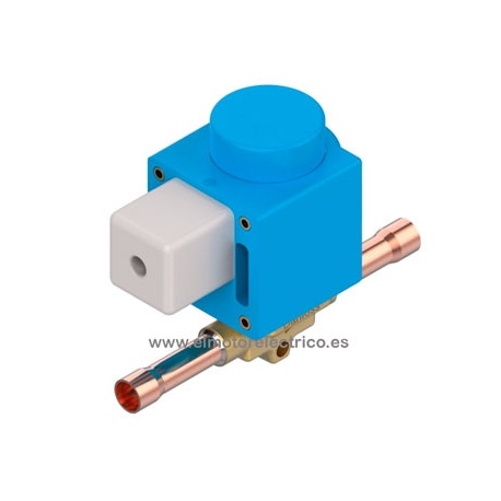 VALVULA SOLENOIDE DANFOSS EVO 101 032F2047 00 220V 1/4 ODF SOLDAR 10W