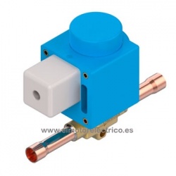 VALVULA SOLENOIDE DANFOSS EVO 100 032F2016 00 220V 1/4 ODF SOLDAR 12W