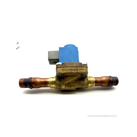 VALVULA SOLENOIDE DANFOSS EVR20 032L1240 7/8 BOBINA  220V SOLDAR RECUPERADA SIN USO 