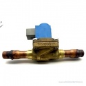 VALVULA SOLENOIDE DANFOSS EVR20 032L1240 7/8 BOBINA  220V SOLDAR RECUPERADA SIN USO 