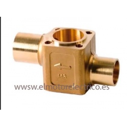 CUERPO VALVULA EXPANSION DANFOSS TE5 67B4007 ODF 1/2 5/8
RECTA A SOLDAR
