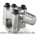 VALVULA PUNZON BPV-31 1/4 - 5/16" -3/8 PERFORA TUBO DE COBRE PARA REFRIGERACION MARCA SUPCO