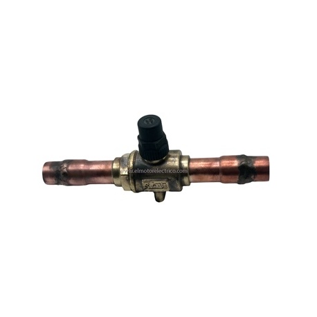VALVULA  BOLA 6590/3 3/8" CASTEL TUBO SOLDAR RECUPERADA