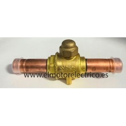VALVULA  BOLA 6570/3 3/8" CASTEL TUBO SOLDAR SIN OBUS