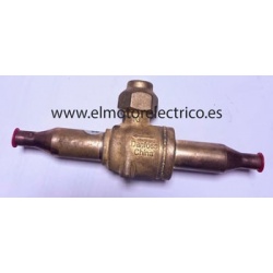 VALVULA  BOLA GBC6S 009G7020 DANFOSS 1/4 ODF TUBO SOLDAR
-40/+149ºC PS/MWP-45BAR/650PSIG