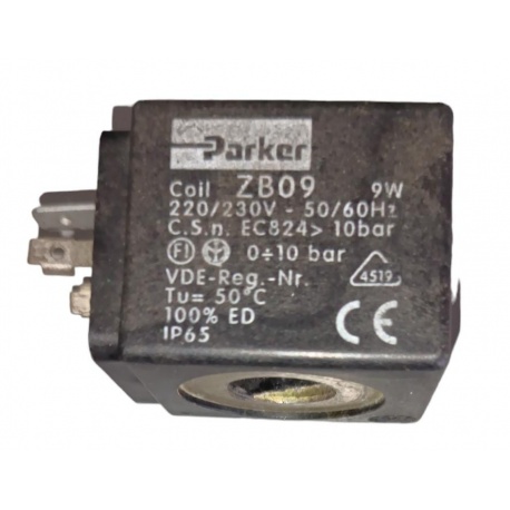 BOBINA SOLENOIDE ZB09 PARKER 230V 50/60HZ