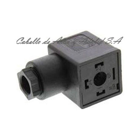 CONECTOR BOBINA VALV.SOLENOIDE AZUL