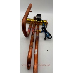 VALVULA INVERSORA 4VIAS DHF12 CON BOBINA 220V RECUPERADA 
NUEVA SIN USO DE 3/8 Y 3/4