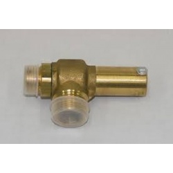 VALVULA SEGURIDAD D10/CS 47BAR 1/2 NPT