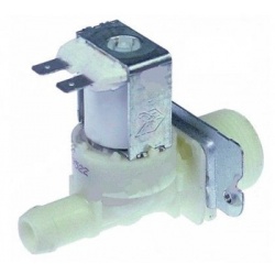ELECTROVALVULA SIMPLE 180º  RECTA 3/4 - TUBO