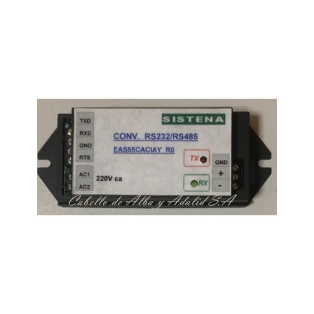 CONVERTIDOR  DE CORRIENTE EAS55CA SISTENA REV.01