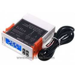 TERMOSTATO DIGITAL STC-8080A+ 220 VTS CON DESESCARCHE ELECTRICO, DOBLE RELE