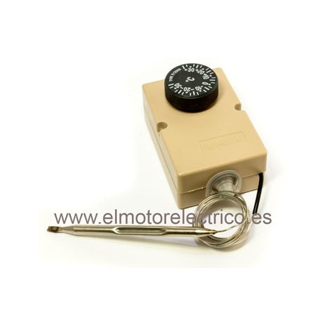 TERMOSTATO PRODIGY F/2000. CON BULBO Y CAPILAR PARA FRIGORIFICOS