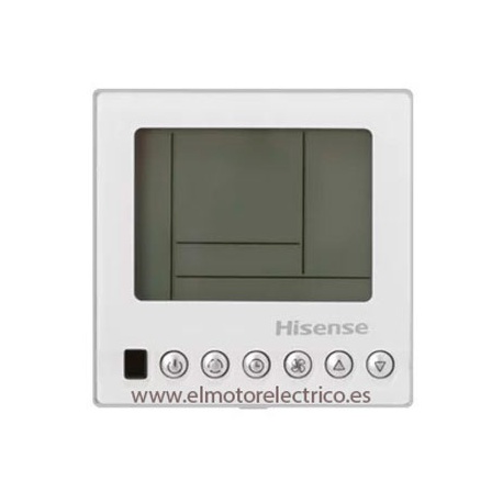 CONTROLADOR Y MANDO A DISTANCIA DE AIRE ACONDICIONADO HISENSE YXC-A02U CON CABLE CONECTOR 4 NUCLEOS