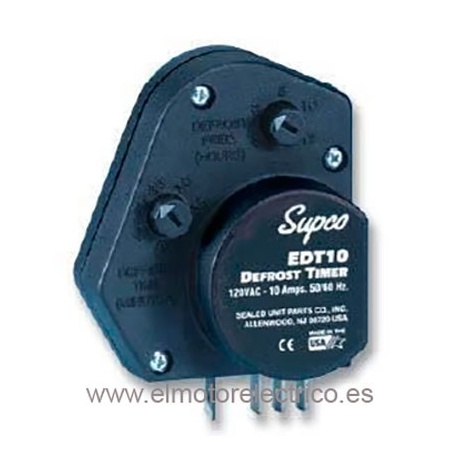 TEMPORIZADOR INTERCAMBIABLE EDT20 TIEMPO DE DESESCARCHE AJUSTABLE ELECTRONICAMENTE SUPCO