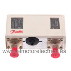 PRESOSTATO DOBLE KP15-060-124366 ALTA -BAJA  PRESION 0.2-7.5 BAR 1/4 