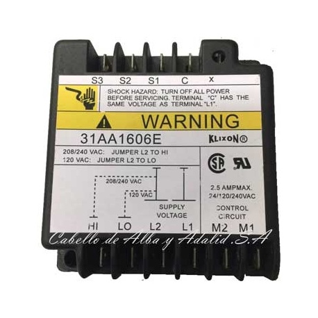 MODULO 31AA1606E CLIXON PROTECCION MOTORES FRIGORIFICOS