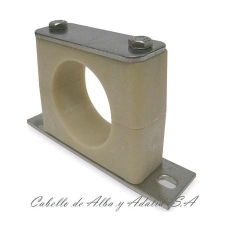 ABRAZADERA PARA TUBERIAS EN POLIPROPILENO  C8    57mm