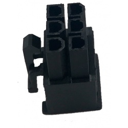 10 CONECTOR HEMBRA 2X3P +TERMINAL 60
