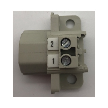 BLOQUE TERMINALES DE CONEXION SKT 2 POS 600 V 25A 