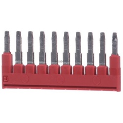 PUENTE PARA BORNAS FBS10-5 PHOENIX  ROJO 10 POLOS UNIDAD